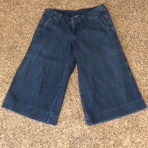 Lucky Brand cropped culottes/gauchos